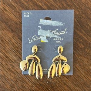 Universal Thread Gold Earrings